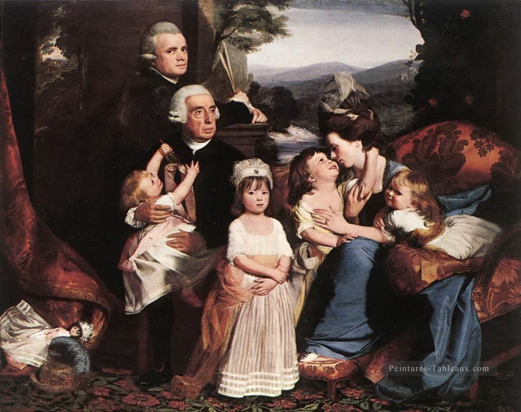 La famille Copley Nouvelle Angleterre Portraiture John Singleton Copley Peintures à l'huile